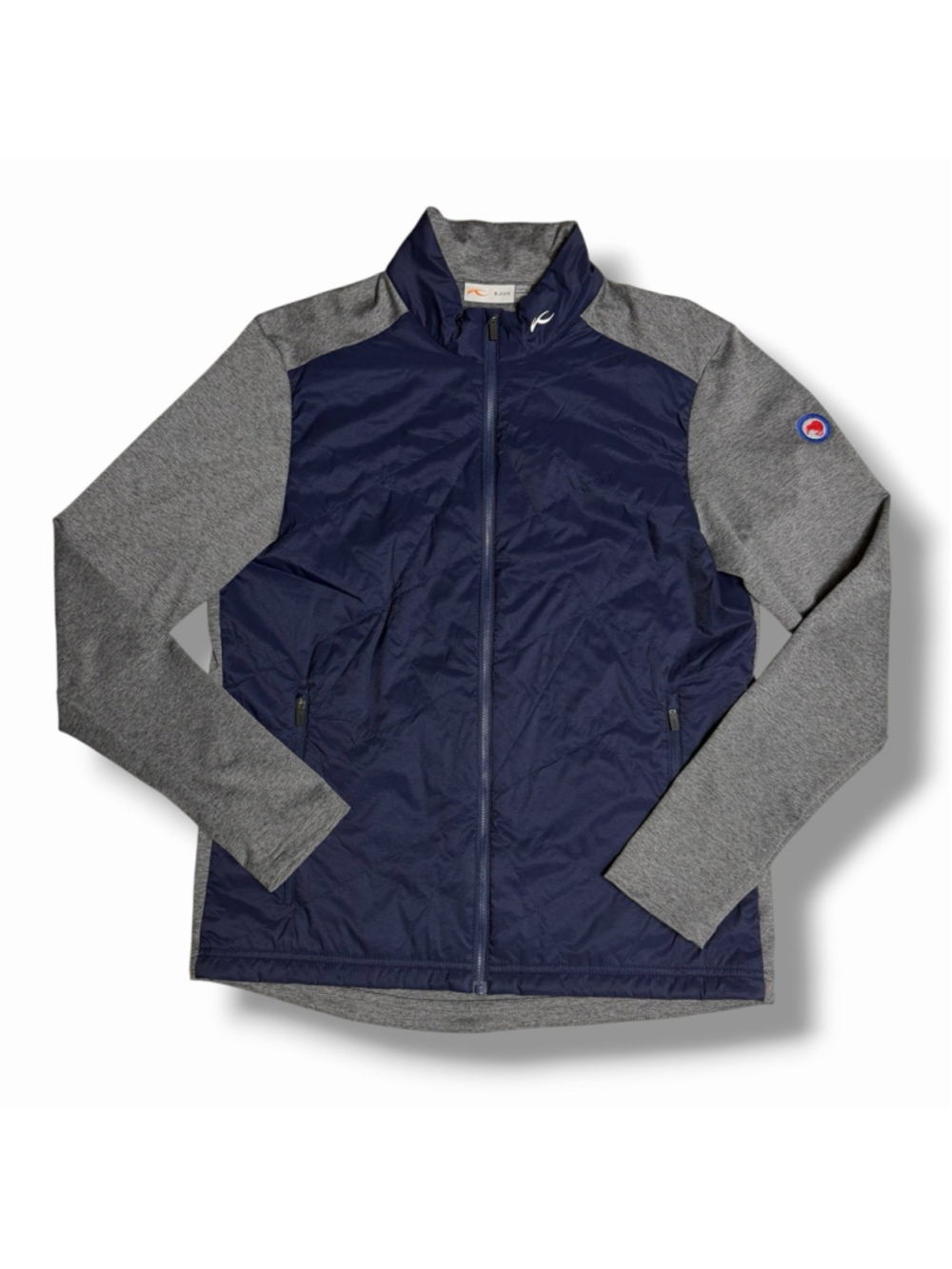 KJUS Retention Jacket Men 50 M Quilted Lightweight Full Zip New Zealand Airforce